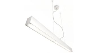 Белый подвесной светильник Authentis