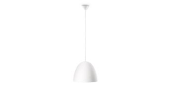 Белый подвесной светильник Hever