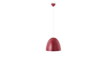 Красный подвесной светильник Hever