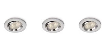 Встраиваемый LED-светильник акцентного освещения ELLIPSE, хром