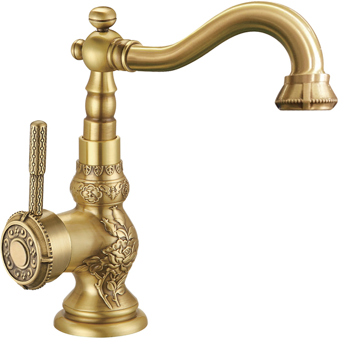 Смеситель для раковины Gerhans K18 K11018 бронзовый купить со скидкой.